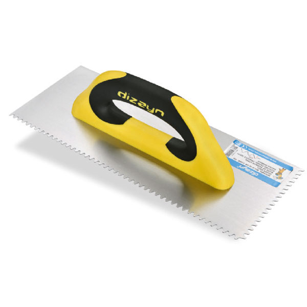 KAUÇUK SAPLI ÜÇGEN DİŞLİ SERAMİK MALASI